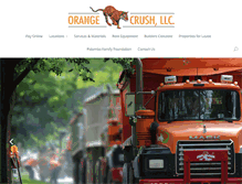 Tablet Screenshot of orangecrushllc.com